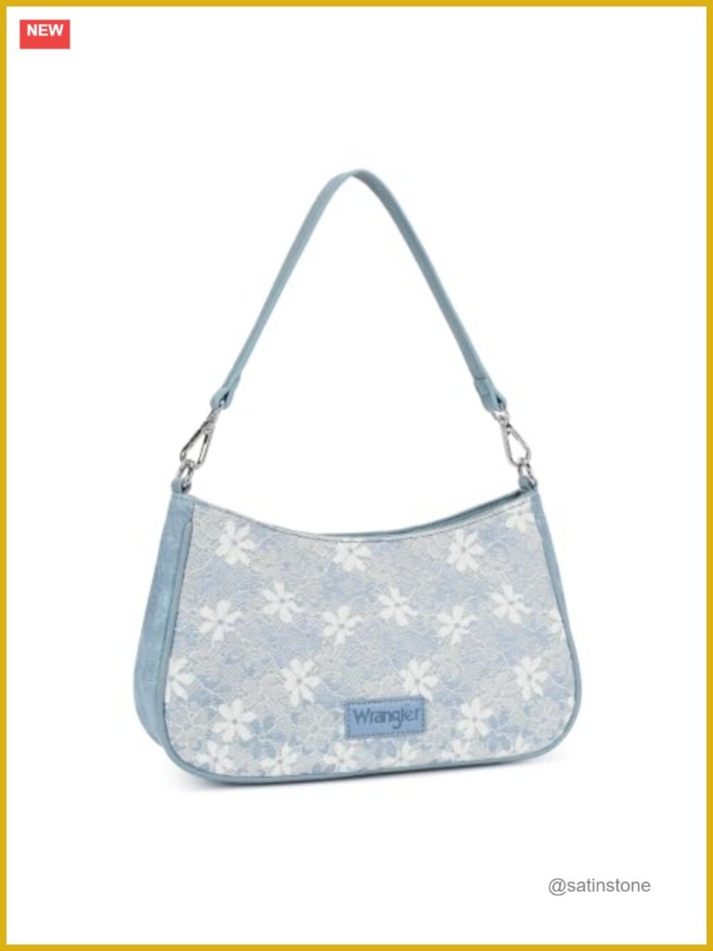 Lace Floral Small Purse Hobo Shoulder Bag Crossbody Handbag